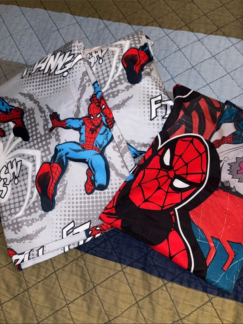 Spider-Man Kids Sheet Set - Red, Blue, Black
